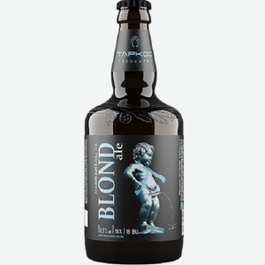 Пиво Blond Ale (Блонд Эль) светлое нефильтрованное 6% 0,45л стекло