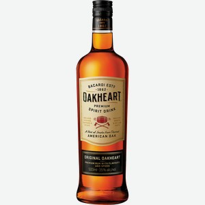 Ром «Bacardi Oakheart Original», 0.5 л, 35 %, США