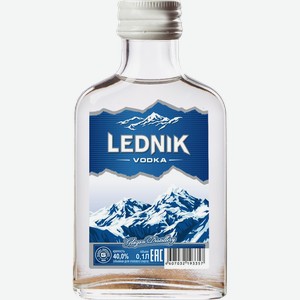 Водка «Lednik Особая», 0.1 л, 40 %, Россия
