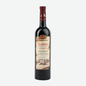Вино красное полусладкое «Ахашени», 0.75 л, 13 %, Грузия