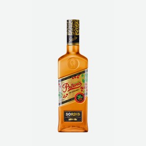 Настойка «СОРДИС РЯБИНА НА КОНЬЯКЕ», 0.5 л, 21 %, Россия
