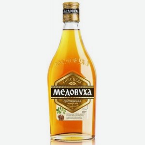 Настойка «Медовуха Гречишная с ароматом меда», 0.5 л, 40 %, Украина