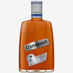 Коньяк  Старейшина  КВ, 7-летний, 250 мл