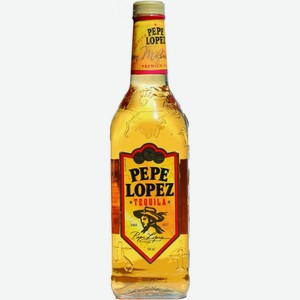Текила «Pepe Lopez Gold», 0.75 л, 40 %, Мексика