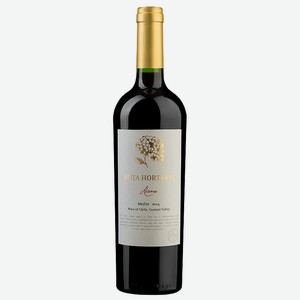 Вино красное сухое «Вино защ.наим. санта ОРТЕНЗИЯ  Мерло Резерва кр. сух.13,5% 0,75л», 0.75 л, 13.5 %, Чили