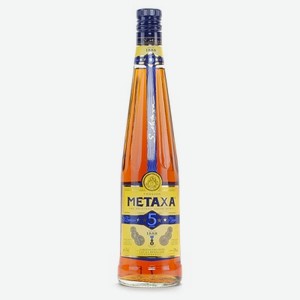 Коньяк «Метакса пять звезд», 0.5 л, 38 %, Греция