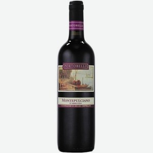 Вино красное сухое «Portobello Montepulciano d’Abruzzo», 0.75 л, 12.5 %, Италия