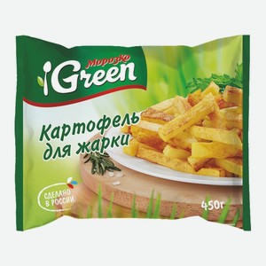 Картофель для жарки Грин Морозко 450 г