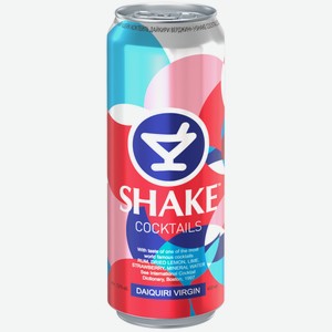 Коктейли «SHAKE COCTAILS Дайкири Верджин», 0.45 л, 7.2 %