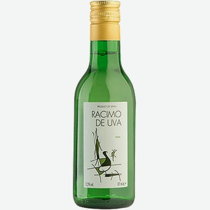 Вино белое сухое «РАСИМО ДЕ УВА МАКАБЕО», 0.187 л, 12.5 %, Испания