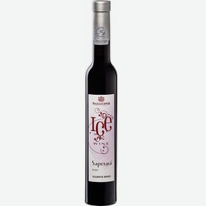 Вино красное сладкое « Ice Wine Saperavi», 0.375 л, 14 %, Россия