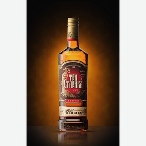 Водка «Три старика», 0.5 л, 40 %, Россия