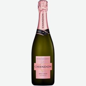 Шампанское розовое брют «Chandon Brut Rose Mendoza», 0.75 л, 12.5 %, Аргентина