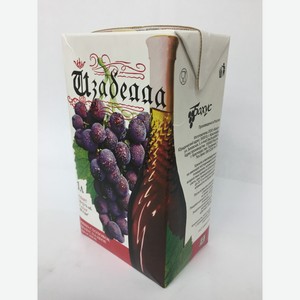 Вино красное полусладкое «ИЗАБЕЛЛА», 1 л, 12 %, Россия