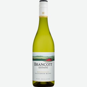 Вино белое сухое «Brancott Estate Marlborough Sauvignon Blanc», 0.75 л, 12.5 %, Новая Зеландия