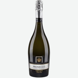 Шампанское белое полусухое «PROSECCO MONTELLIANA», 0.75 л, 11 %, Италия