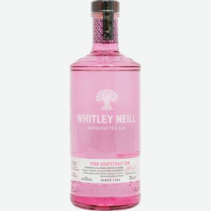 Настойка Whitley Neill Pink Grapefruit Gin 40% 0.7 л.