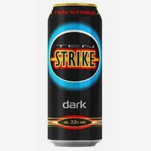 Коктейли «Strike dark», 0.45 л, 7.2 %