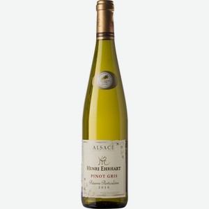 Вино белое полусухое «Henri Ehrhart Pinot Gris АОP», 0.75 л, 13 %, Франция