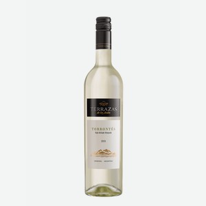 Вино белое сухое «Terrazas de Los Andes Torrontes», 0.75 л, 13.5 %, Аргентина