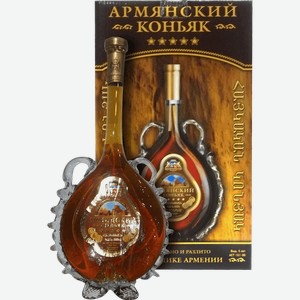 Коньяк «Армянский Коньяк 5 звезд», 0.5 л, 40 %
