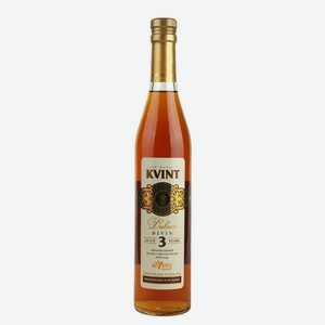 Коньяк «Kvint 3*», 0.5 л, 40 %, Молдавия
