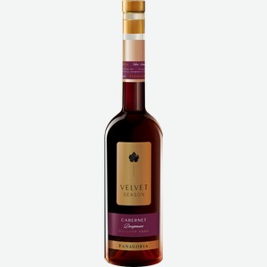 Вино красное сладкое «Фанагория Velvet Season Каберне», 0.5 л, 12 %, Россия