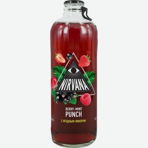 Коктейли «Nirvana BERRY MINT PUNCH», 0.33 л, 4.5 %