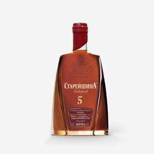 Коньяк «Старейшина пятилетний», 0.5 л, 40 %, Россия