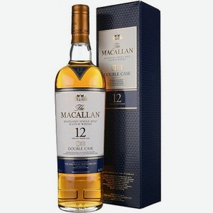 Виски «Macallan Double Cask 12 years old», 0.7 л, 40 %, Шотландия