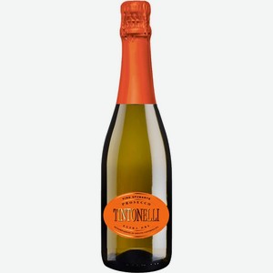 Шампанское белое сухое «Tintonelli Prosecco DOC Extra Dry», 0.75 л, 11 %, Италия