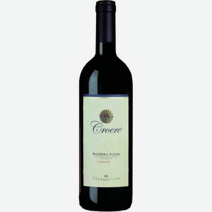Вино красное сухое «Barbera D`alba Superiore Croere», 0.75 л, 14 %, Италия