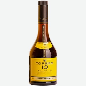 Бренди «Torres Gran Reserva 10 лет», 0.5 л, 38 %, Испания