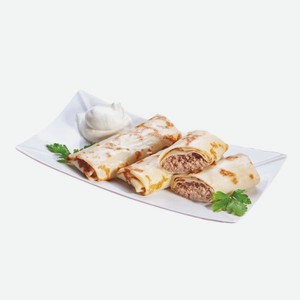 Блинчики с мясом