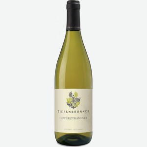 Вино белое сухое «Tiefenbrunner Gewurztraminer DOC», 0.75 л, 13.5 %, Италия