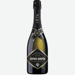 Абрау Дюрсо Белое Полусладкое Вино Игристое 0.75л