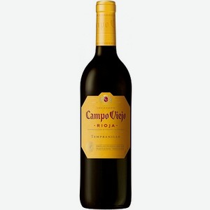 Вино красное сухое «Campo Viejо Tempranillo», 0.75 л, 13.5 %, Испания
