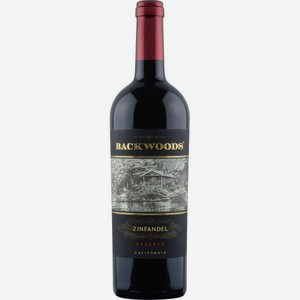 Вино БЭКВУДС Зинфандель RESERVA CALIFORNIA Красное Полусухое 0.75л
