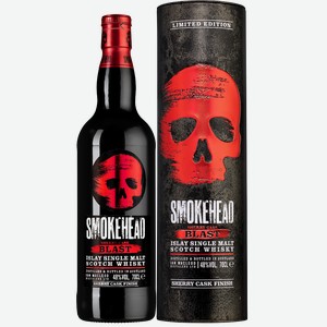 Виски Smokehead Sherry Cask Blast в подарочной упаковке 0.7 л.