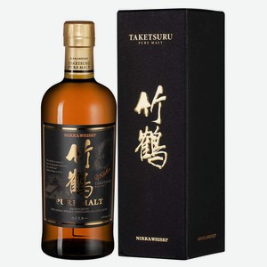 Виски Taketsuru Pure Malt, gift box 0.7 л.