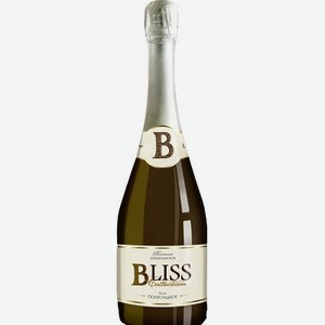 Шампанское белое полусладкое «Bliss Collection», 0.75 л, 13 %, Россия