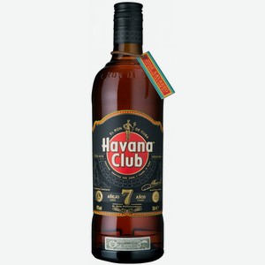 Ром «Havana Club Anejo 7 Anos», 0.7 л, 40 %, Куба