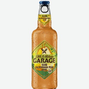 Пиво «Seth and Riley`s Garage Hard Californian Pear», 0.44 л, 4.6 %