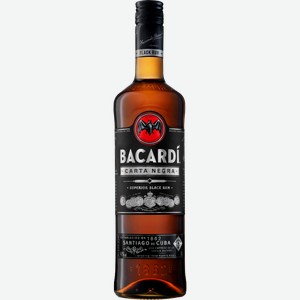 Ром «Bacardi Carta Negra», 0.7 л, 40 %, США