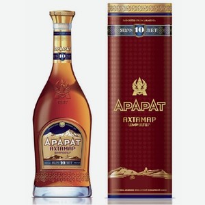 Коньяк «Арарат Ахтамар 10 лет», 0.5 л, 40 %, Армения