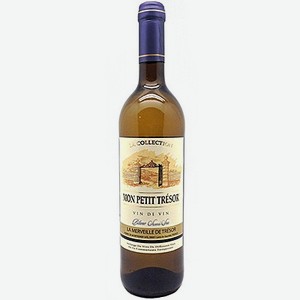 Вино белое полусладкое «Mon Petit Tresor», 0.75 л, 10 %, Франция