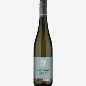 Вино белое полусухое «Achim Maler Riesling Landwein Rhein», 0.75 л, 10 %, Германия