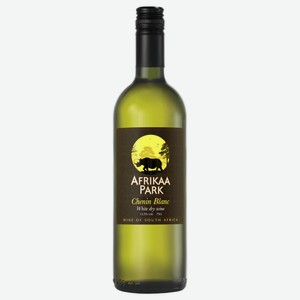 Вино белое сухое «АФРИКАА ПАРК ШЕНЕН БЛАН», 0.75 л, 13.5 %