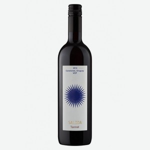 Вино красное сухое «САЛИДА Таннат», 0.75 л, 15 %