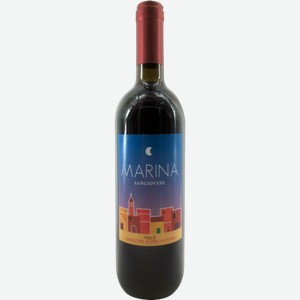 Вино красное полусухое «Marina Sangiovese IGT», 0.75 л, 12 %, Италия